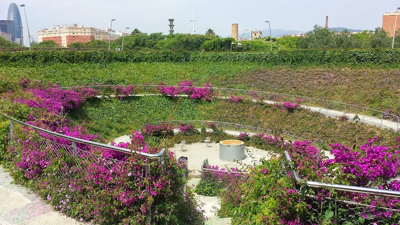 Paseo por el Parc del Centre del Poblenou