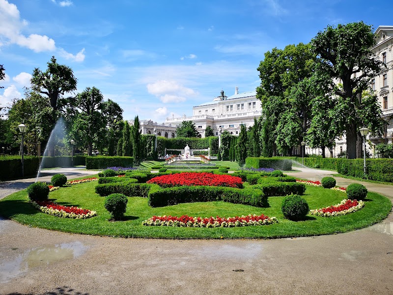 Descanso en el Volksgarten