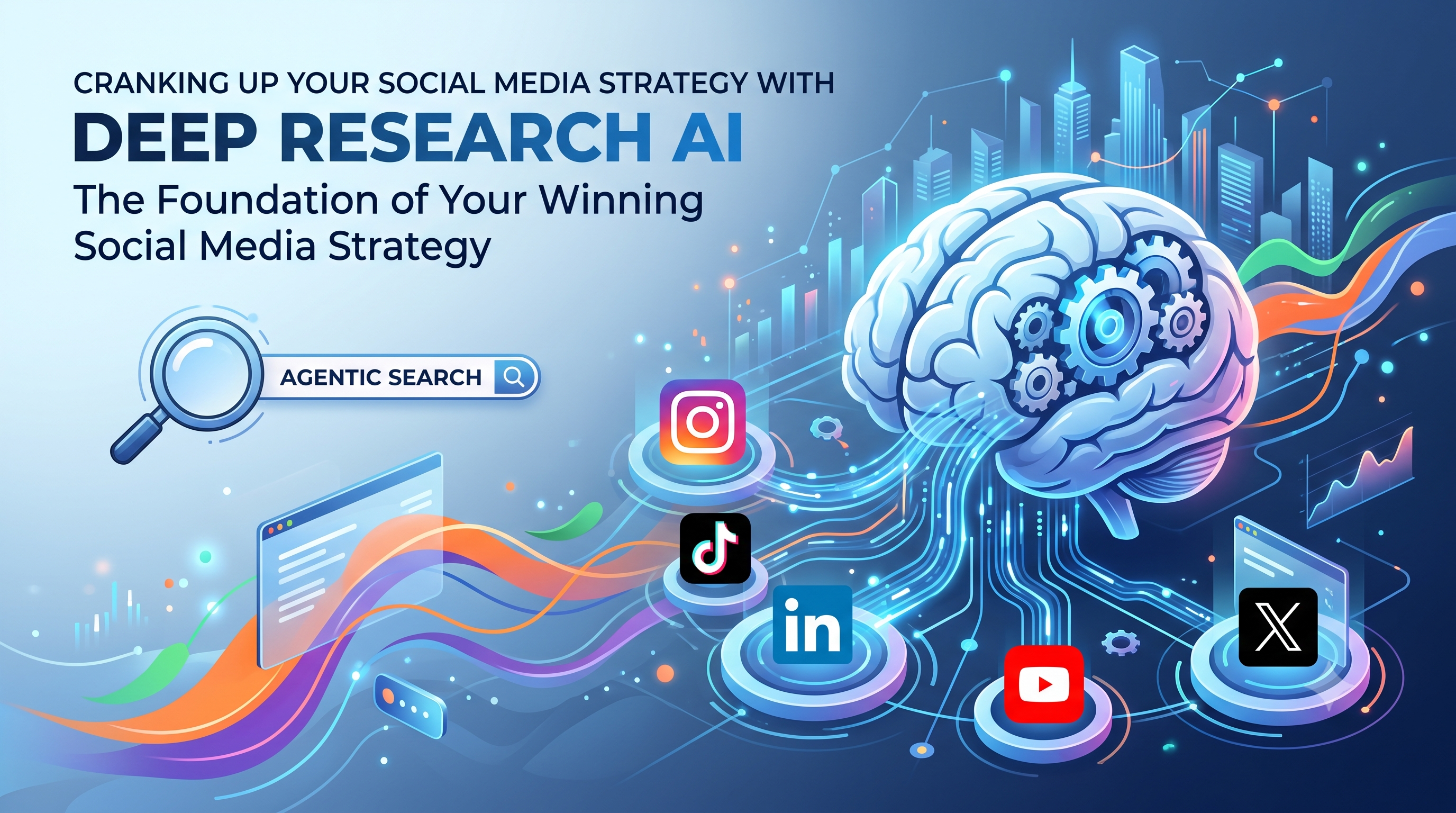Crafting a Winning Social Media Strategy with Deep Research AI