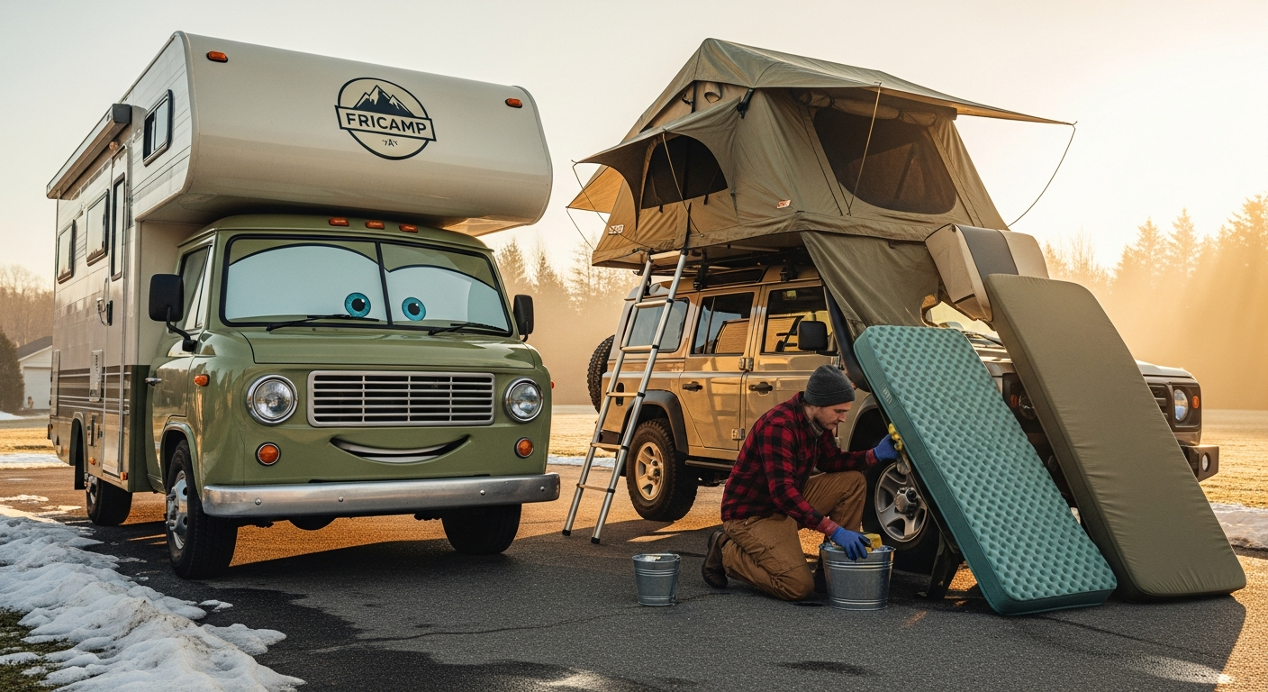 Den store lerrets-sjekken: Vårpuss av taktelt og camp-let