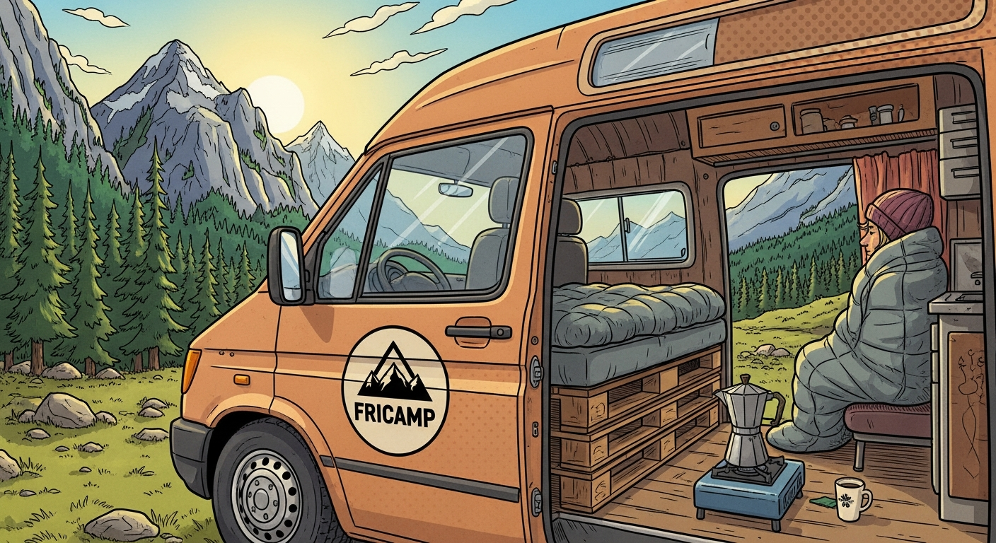 Påske i campervan: Fra byggekaos til sjelefred på fire hjul