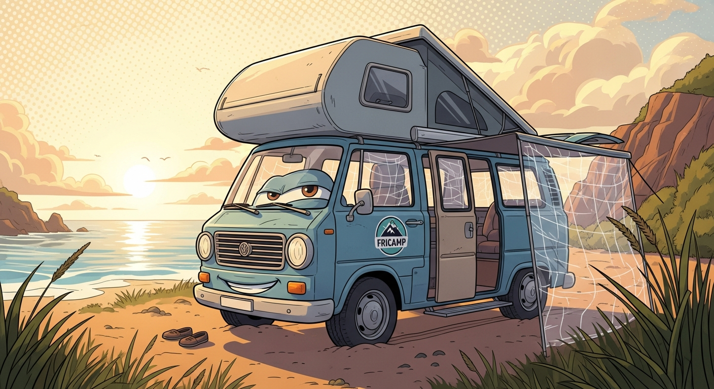 Sommerstart: Kystcamping, sval campervan og myggfrie netter
