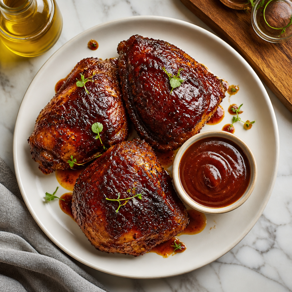 Barbecue Chicken Thighs