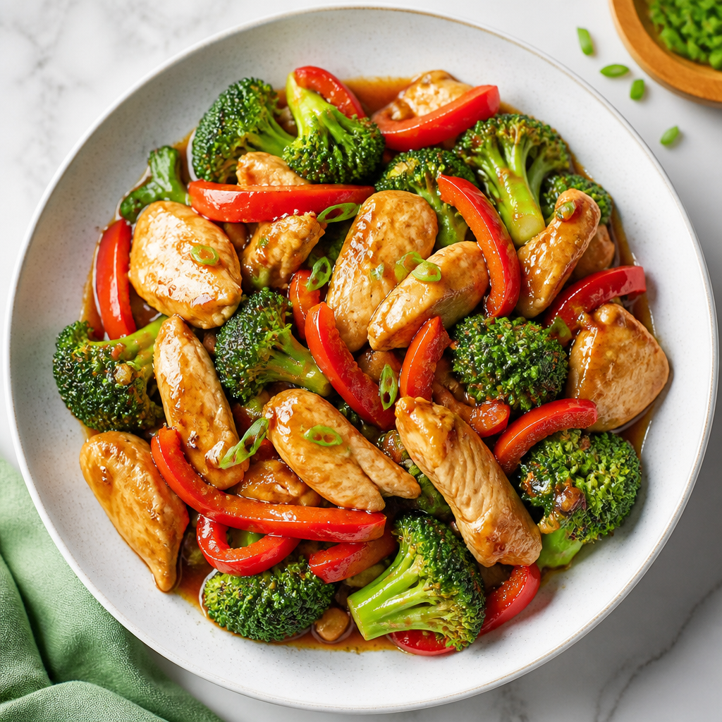 Ginger Soft Drink Chicken Stir Fry