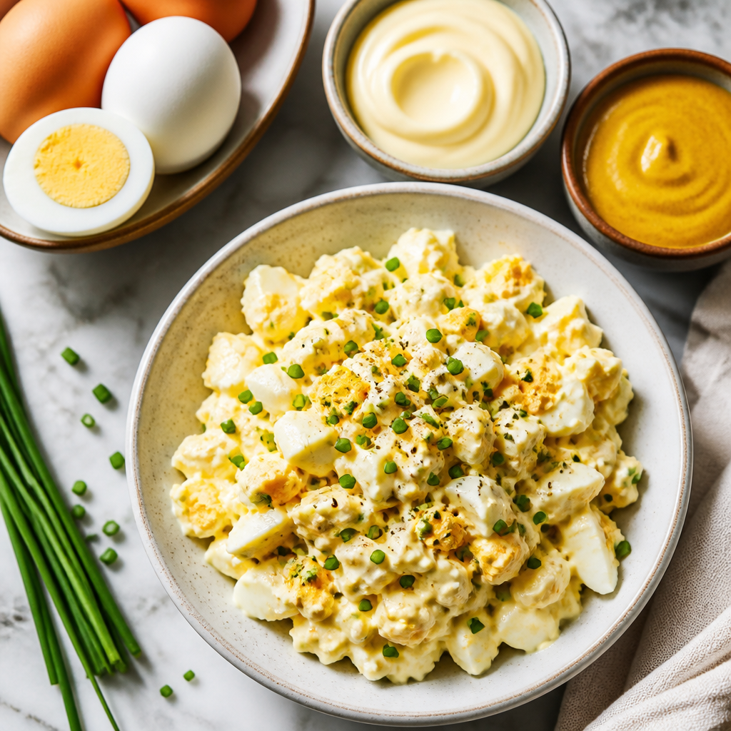 Mustard Mayonnaise Egg Salad