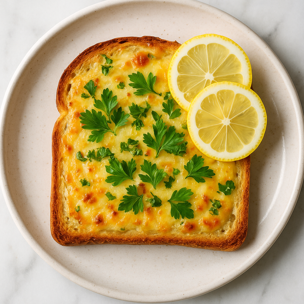 Lemon & Parsley Cheese Toastie