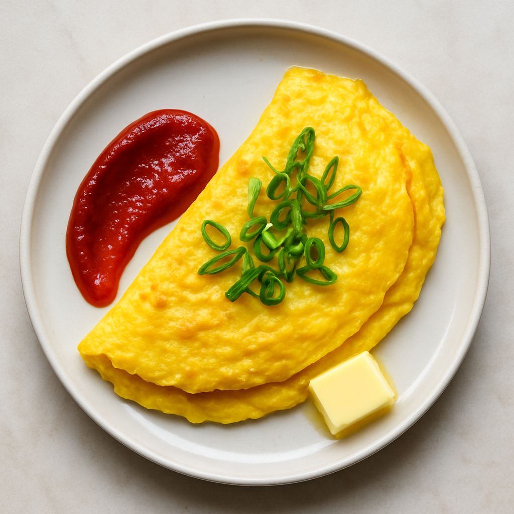 Gochujang Butter Cheese Omelette
