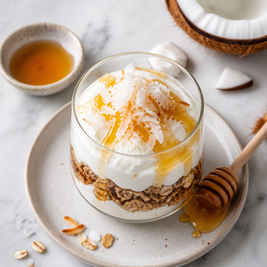Honey Coconut Yoghurt Parfait