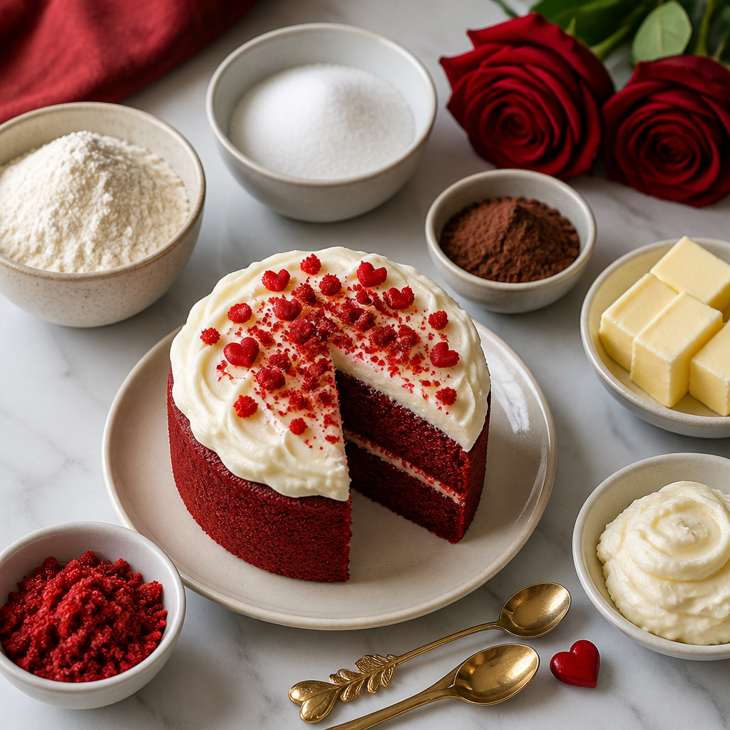 Red Velvet Cake for Two