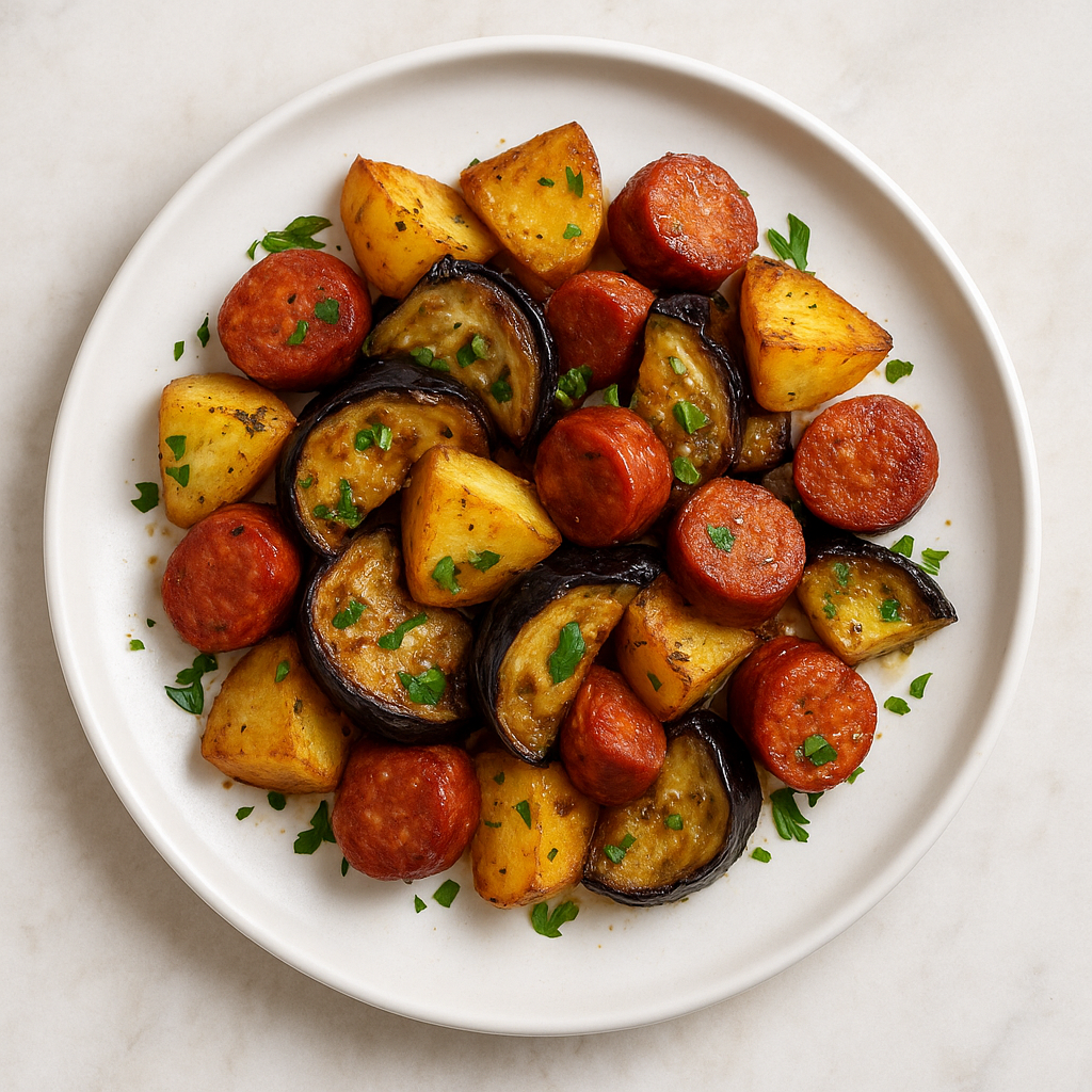 Yoghurt Roast Vegetables with Lemon and Herbs