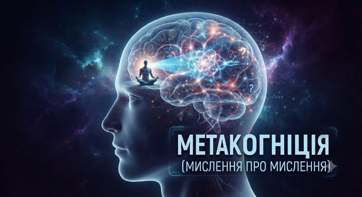 Метакогніція: як керувати власним мисленням? 🧠 ​Це здатність спостерігати за тим, як т…