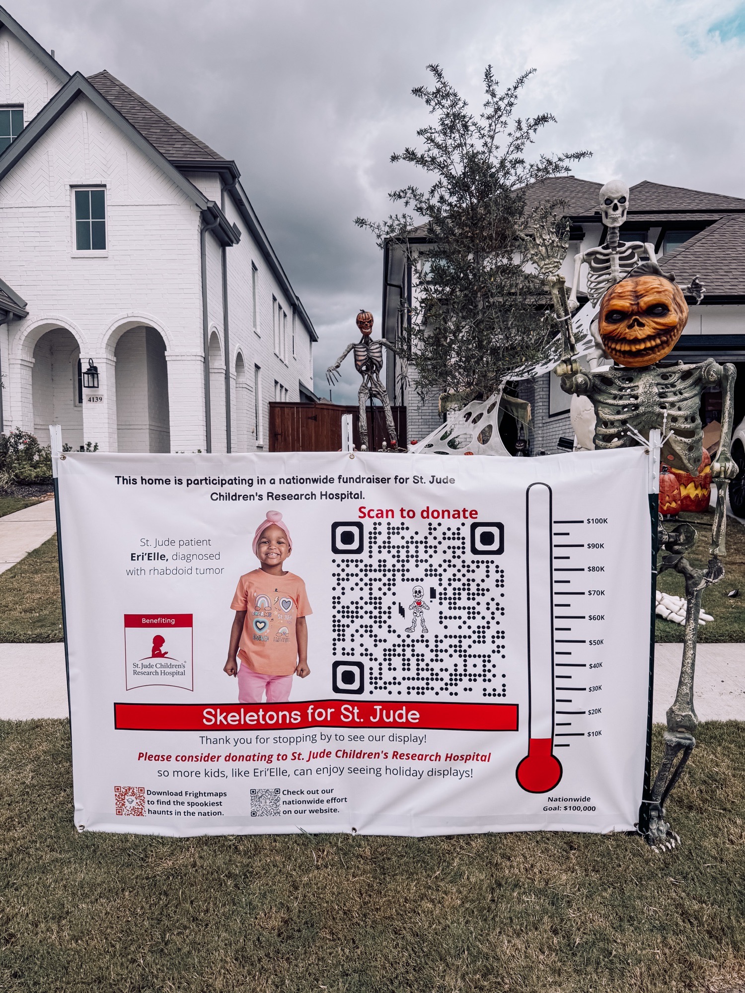 Koonce Spooky spooky Skeletons Halloween House