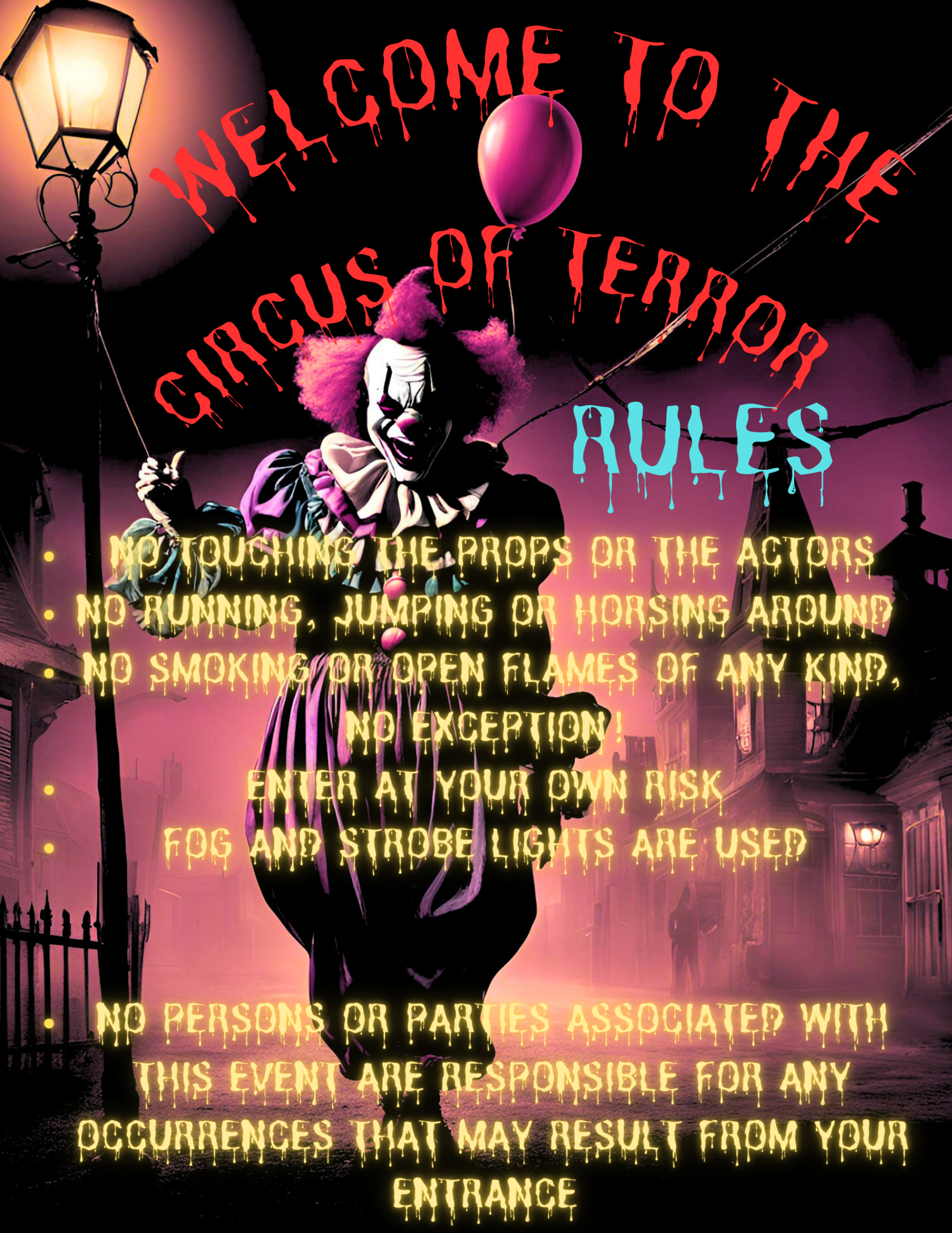 Welcome To The Circus Of Terror