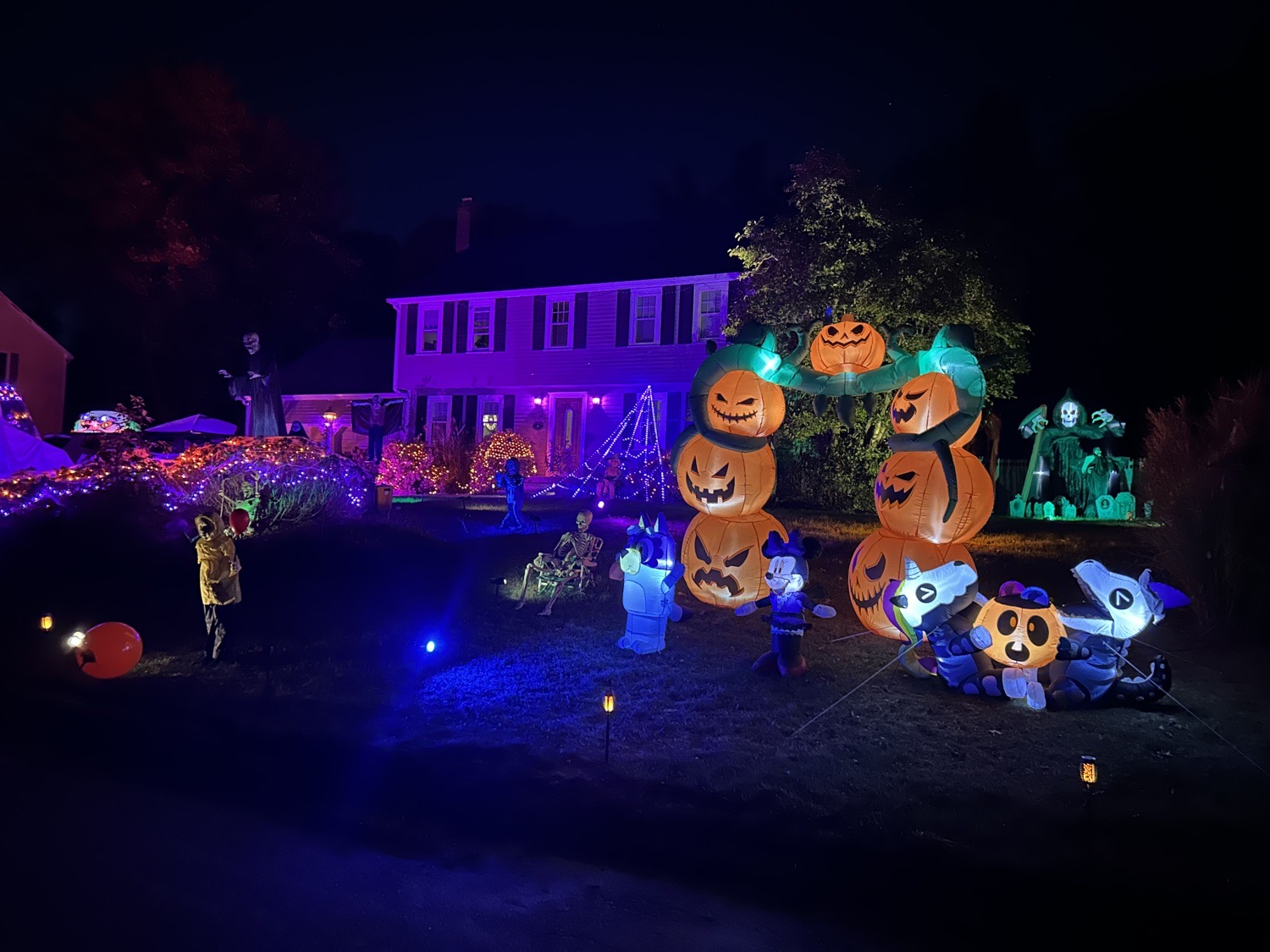 Haunted Walk-through On Halloween