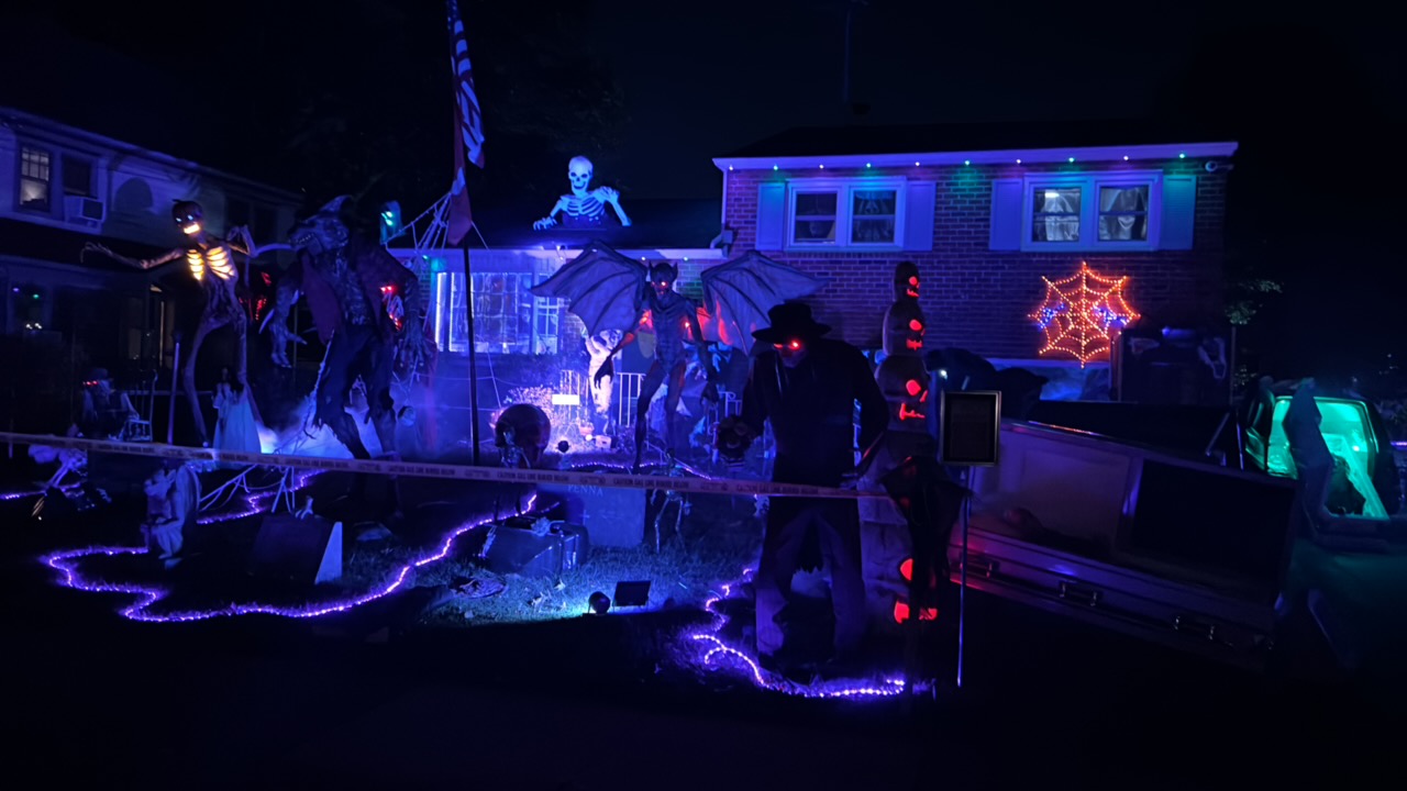 Scary Halloween Display