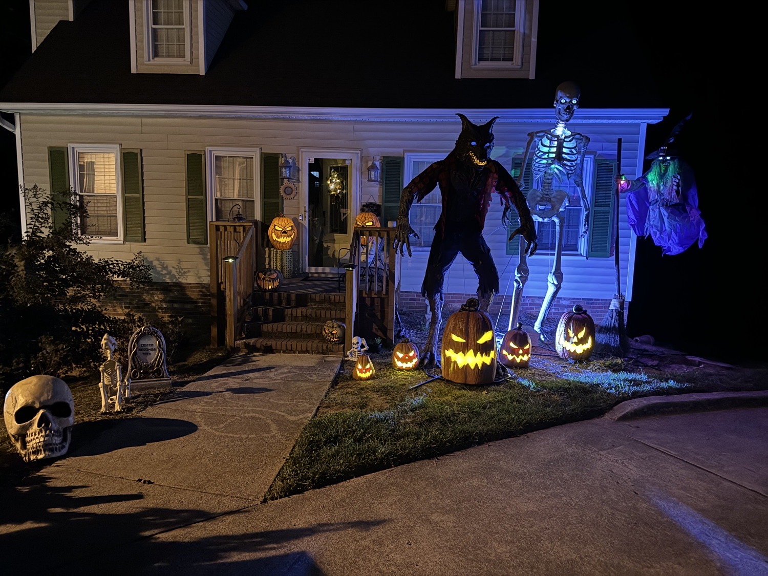 Witches Wolves And Skeletons