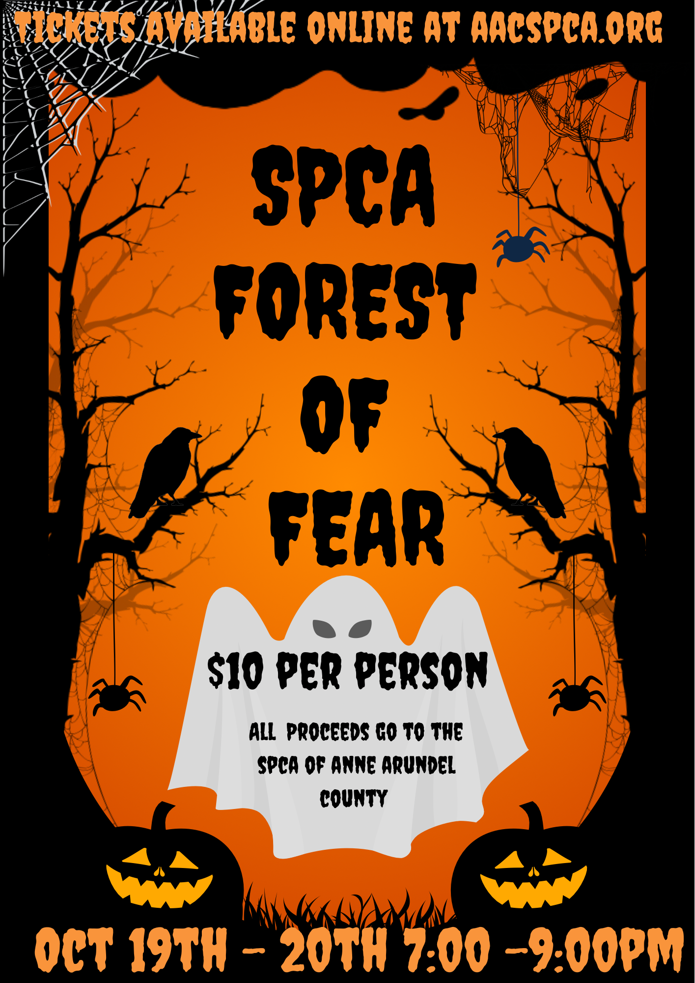 SPCA Forest Of Fear