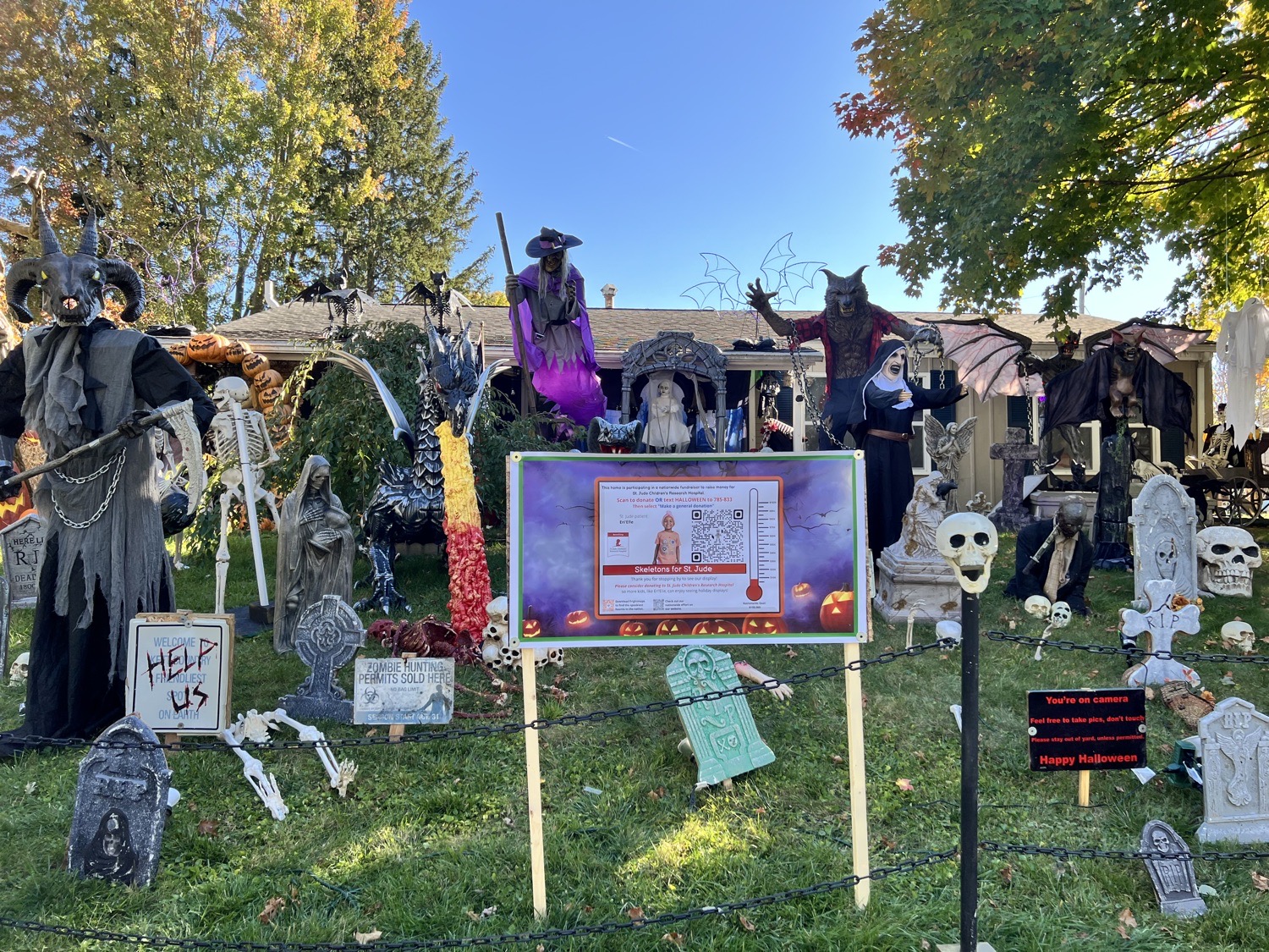 Halloween house — haunted house in Sunbury, OH