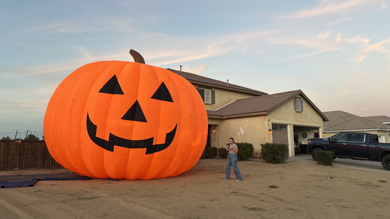 Skellys And Giant Pumpkin!