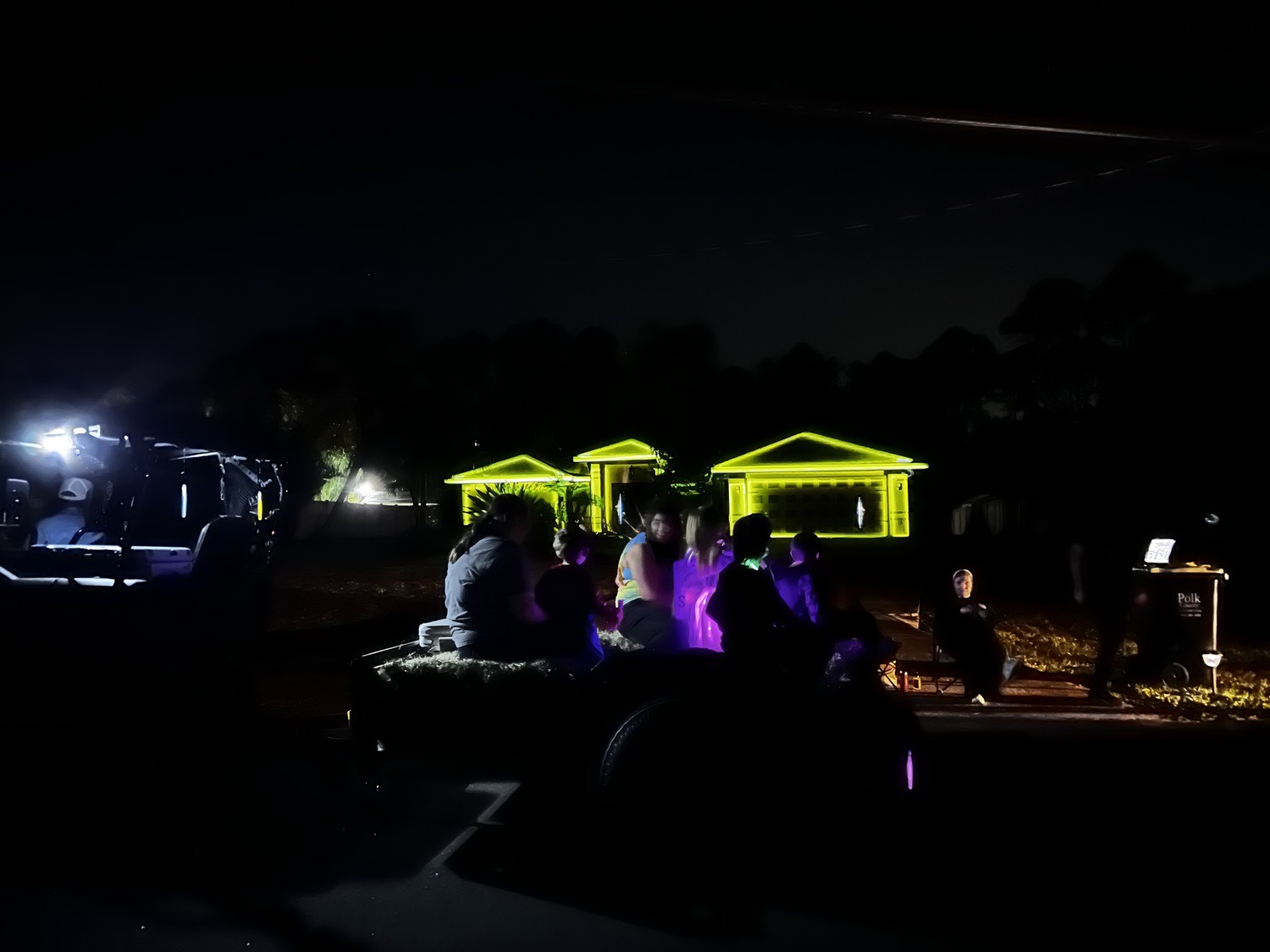 Addams Family Halloween Projection Mapping