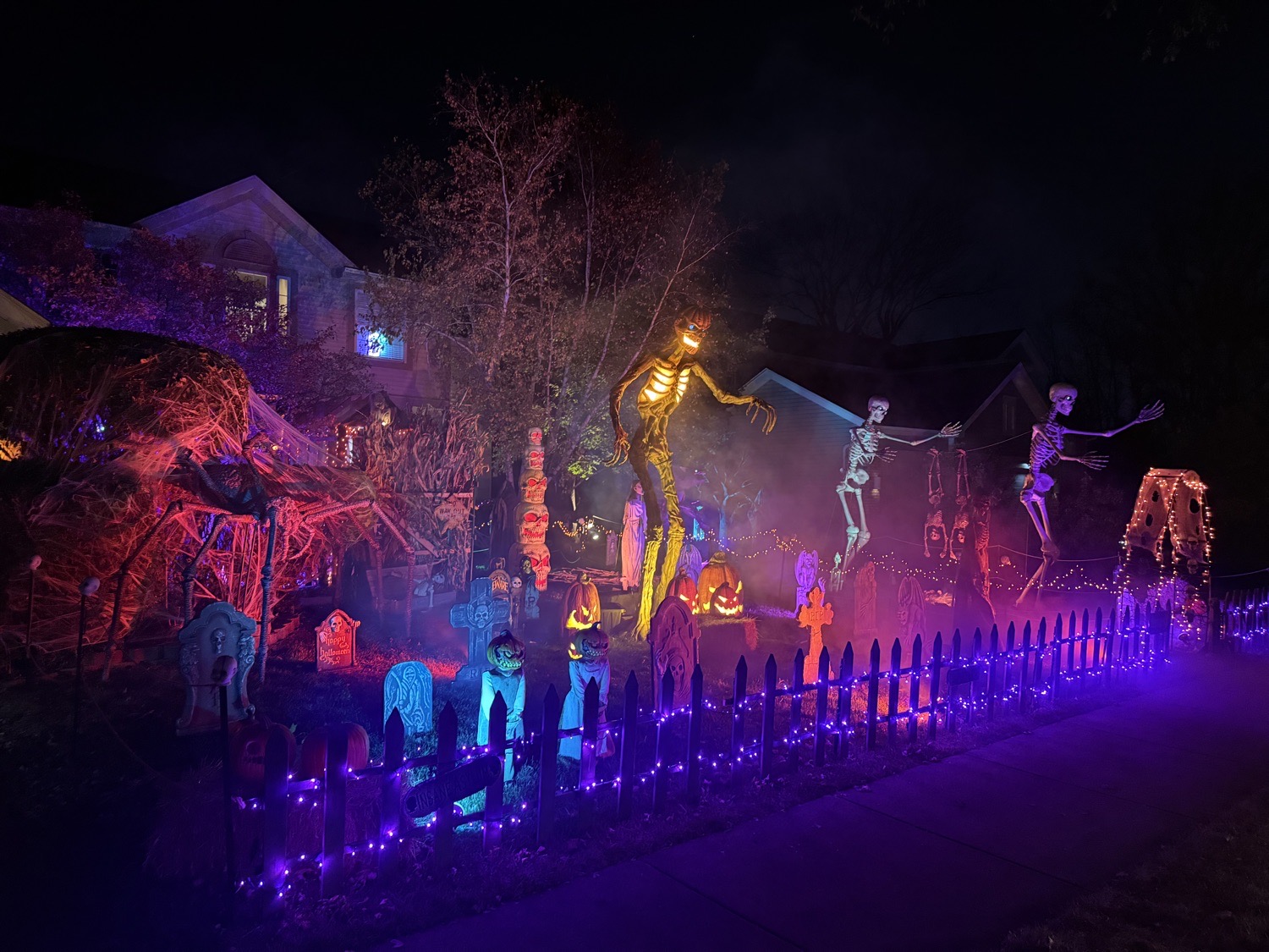 The Halloween House On Avalon Dr