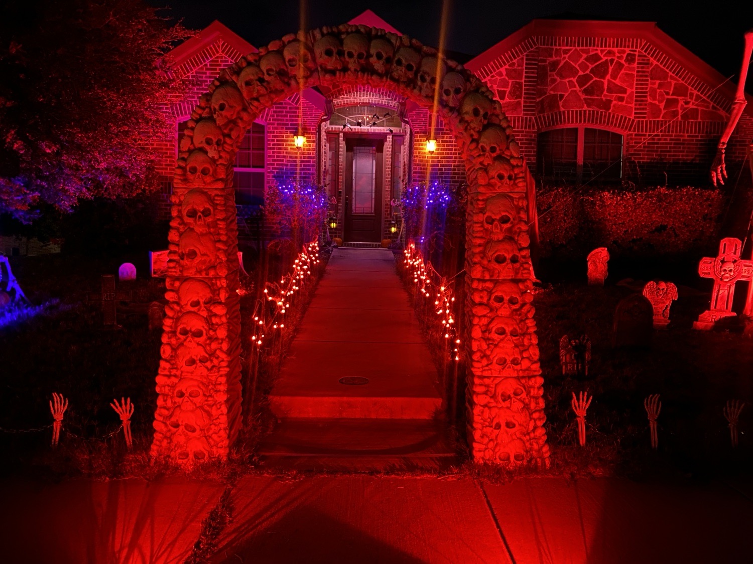 trick or treat house