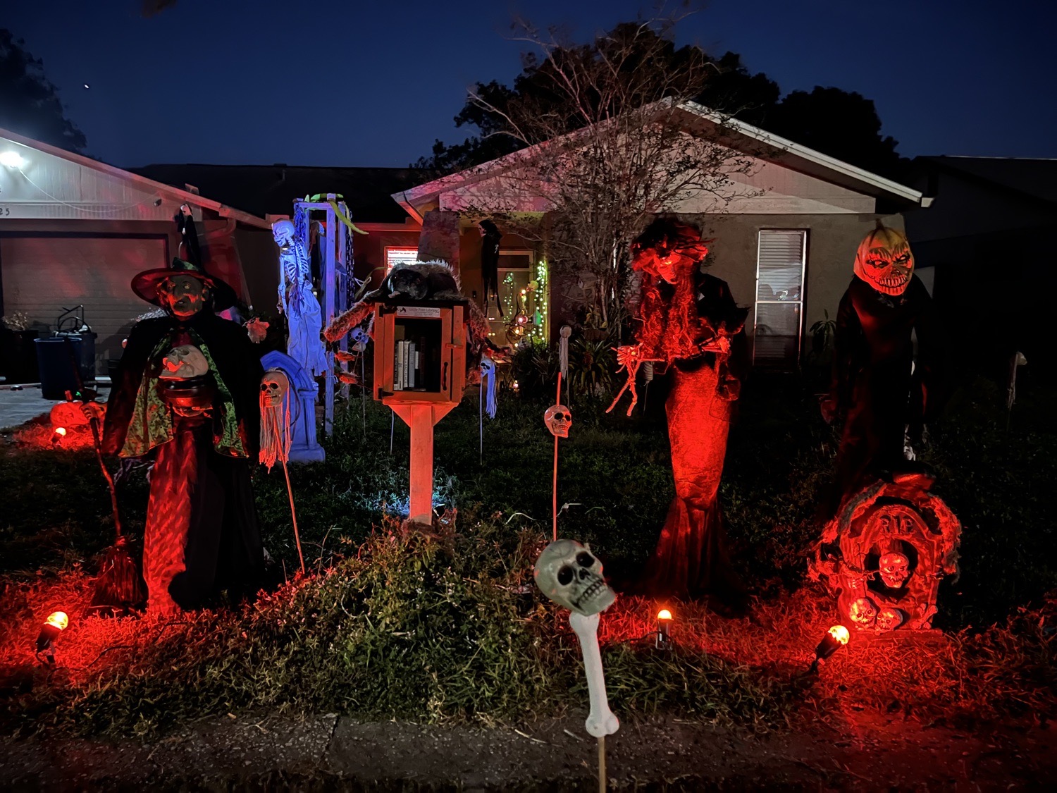 Gruber Family Haunted Little Library