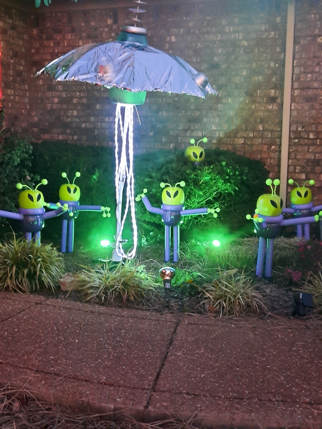 Aliens Crashed Into The Pumpkin Patch & Cornfield
