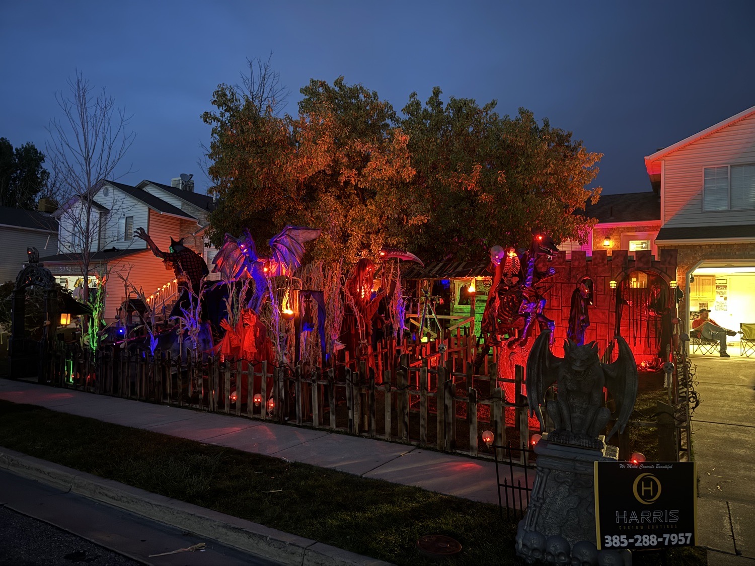 Harris Halloween House