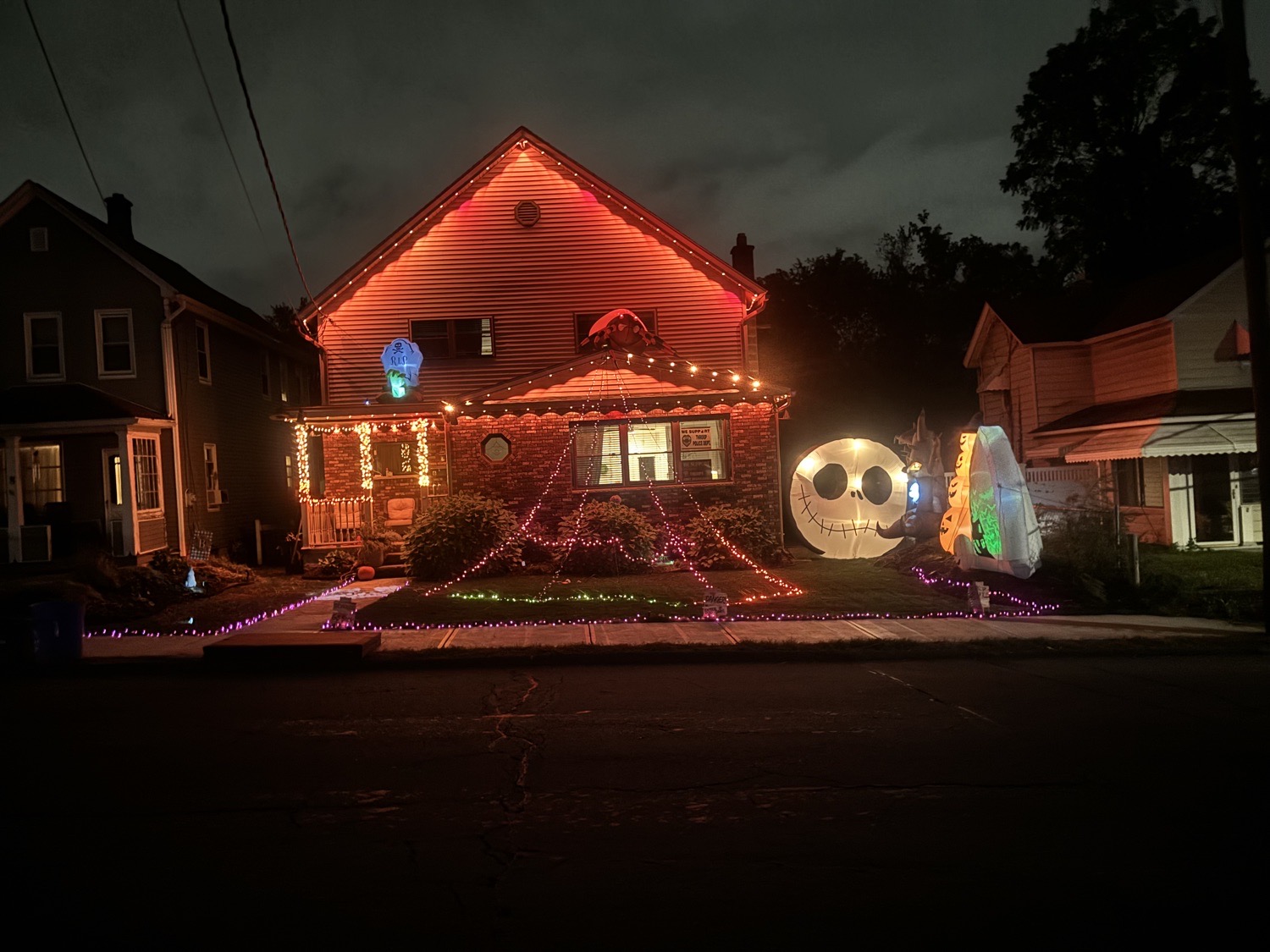Johnathon’s Halloween display