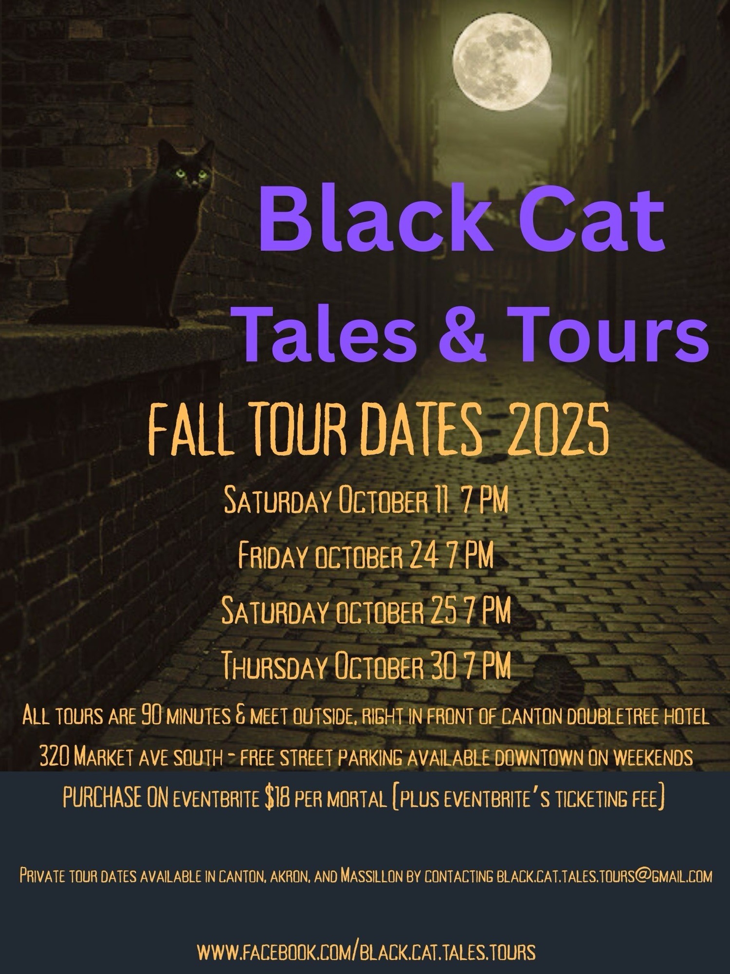 The Original Canton Ghost Tour By Black Cat Tales & Tours