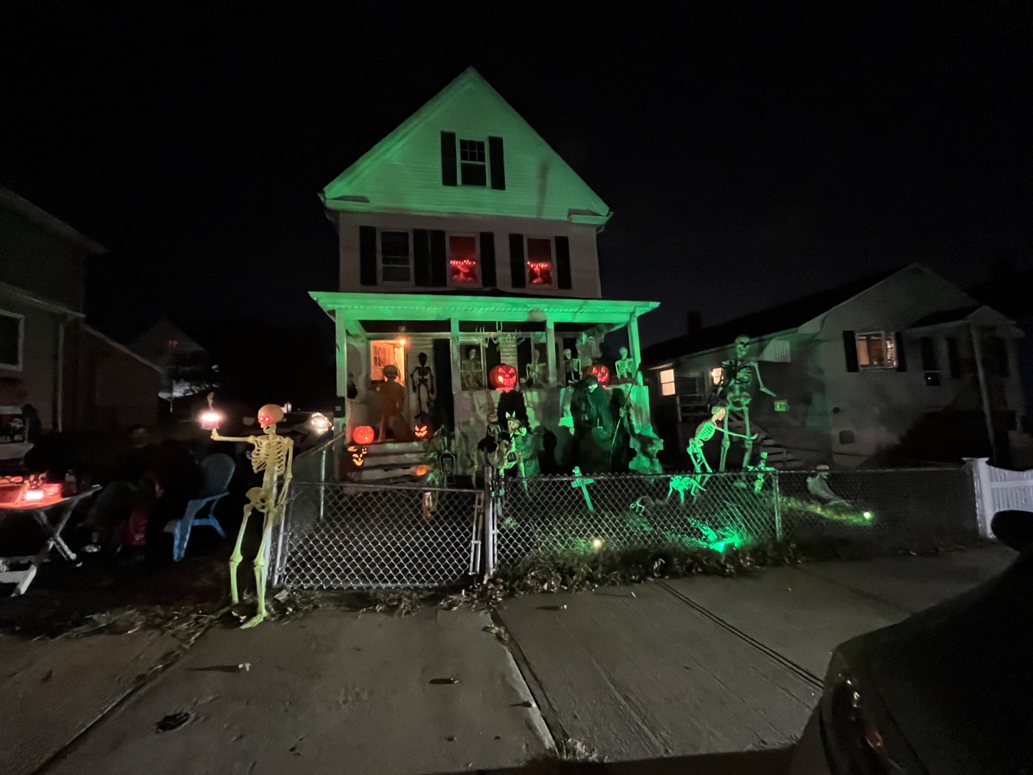 Skeletons of Tappan Street.