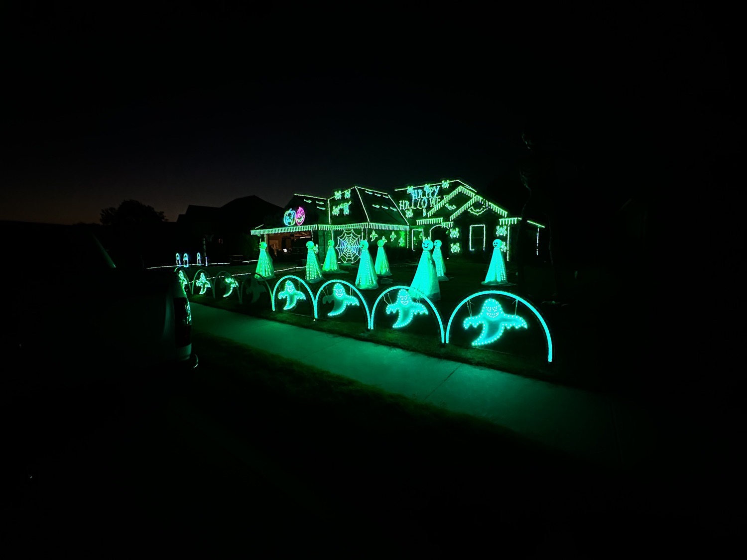 Extreme Halloween light Show