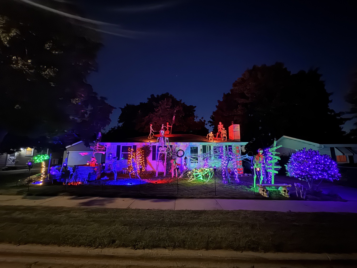 The Cumberland Halloween house