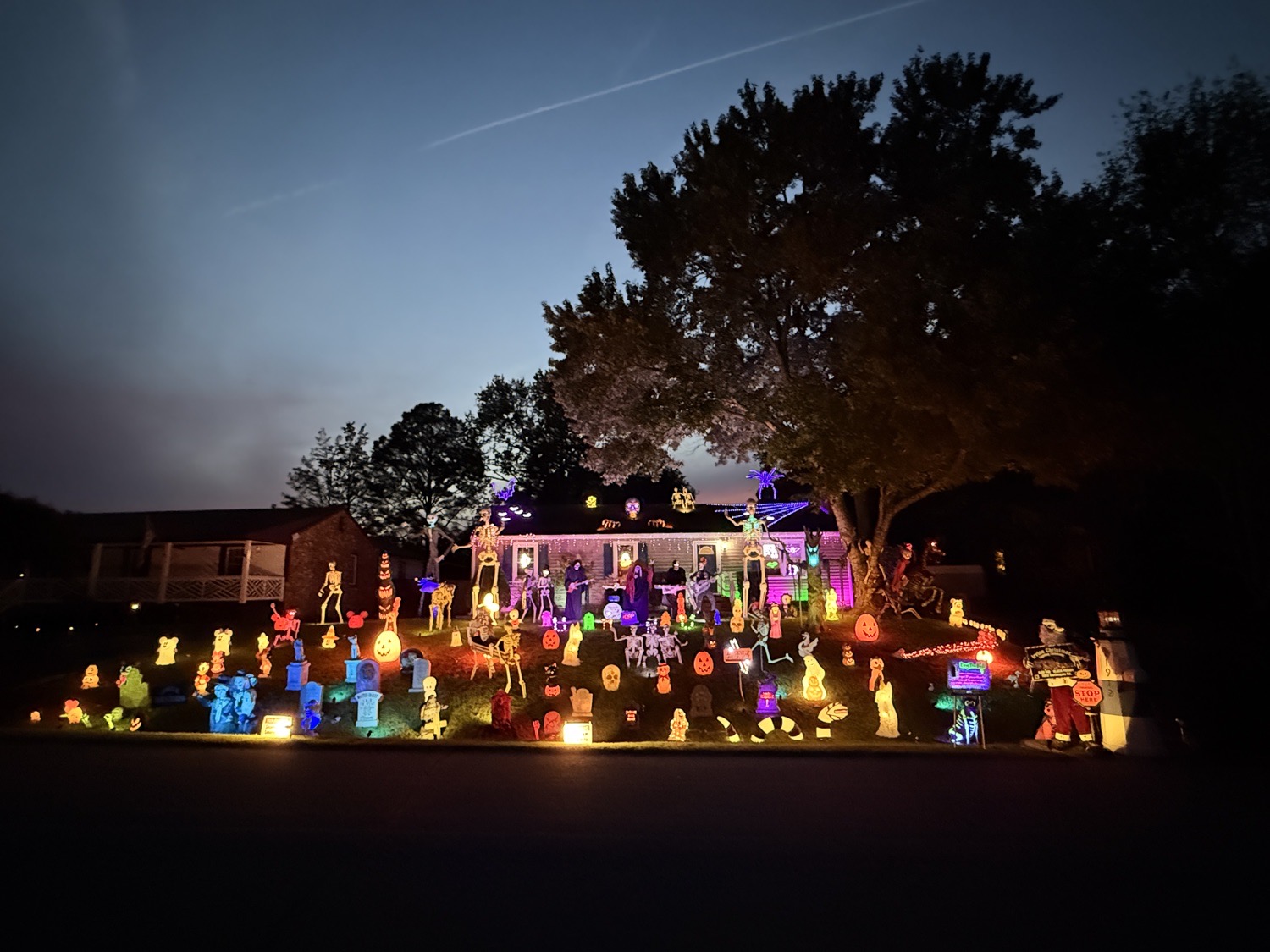Irvine’s Spooky Season Display