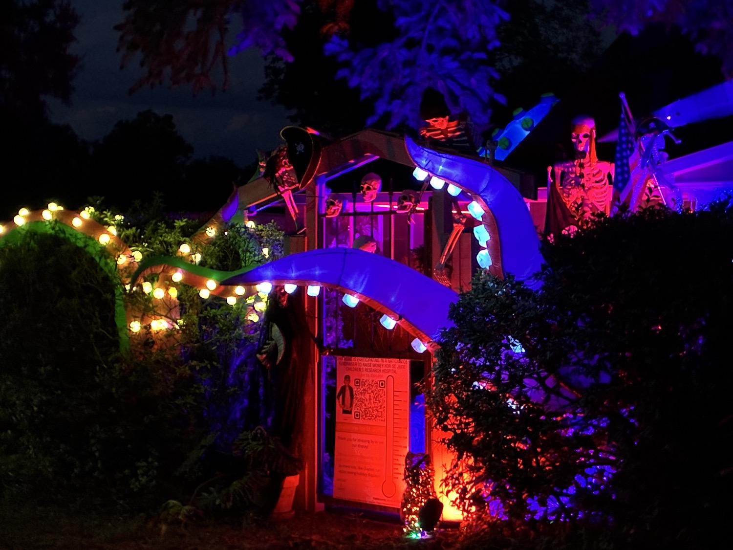 Pirates Kraken Nightmare - Skeleton Halloween House