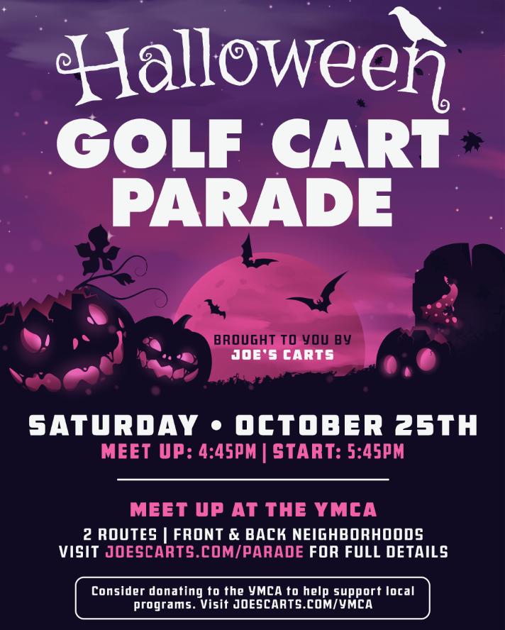 Cane Bay Halloween Golf Cart Parade