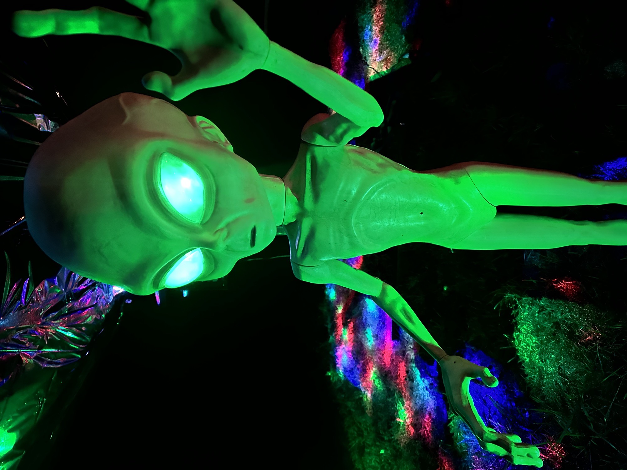 Alien/UFO landing And Horror