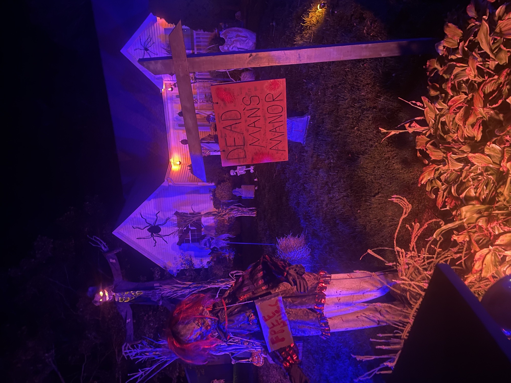 Dead Man’s Manor Halloween Haunt in Shirley, New York