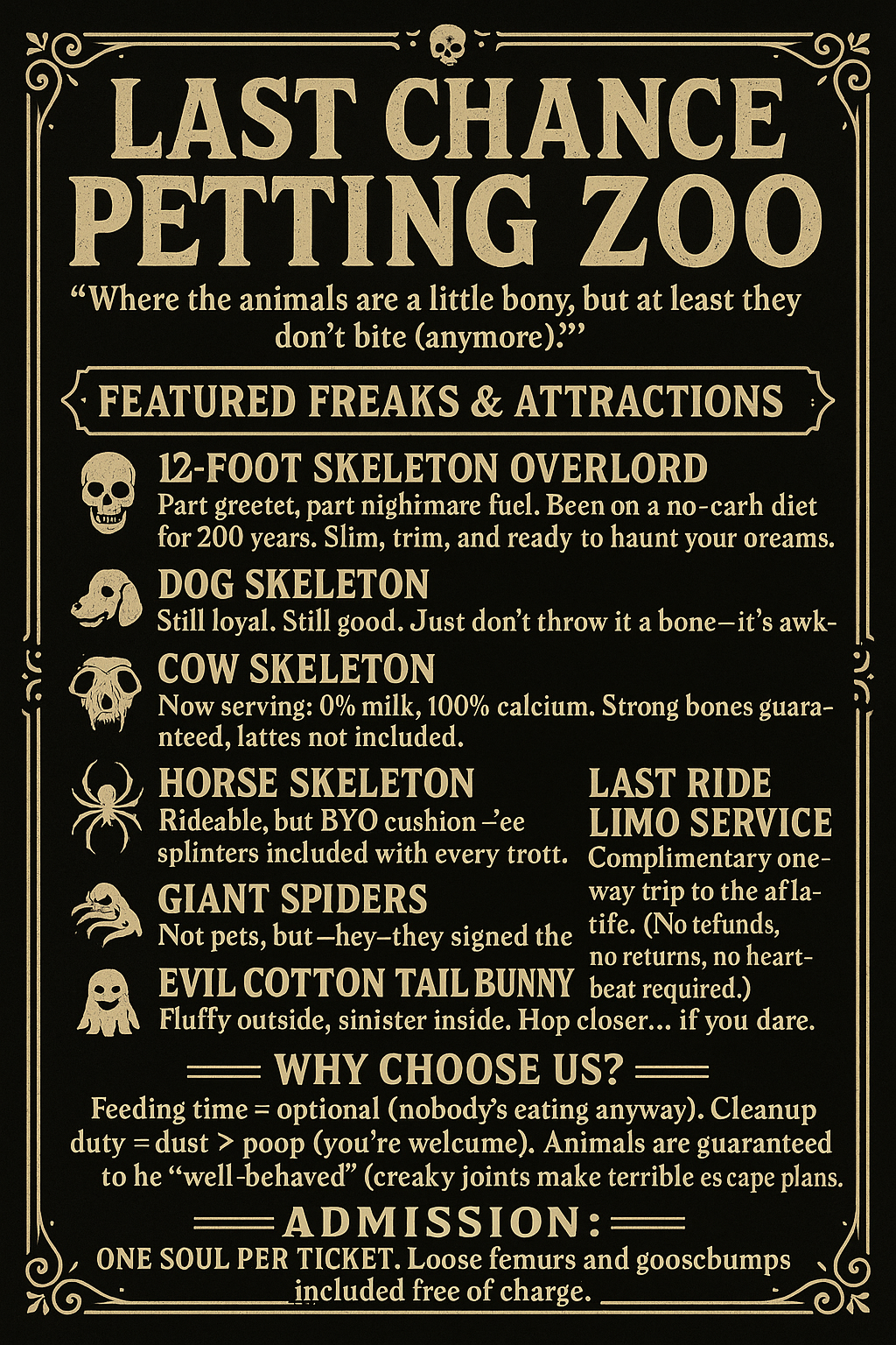 Last Chance Petting Zoo
