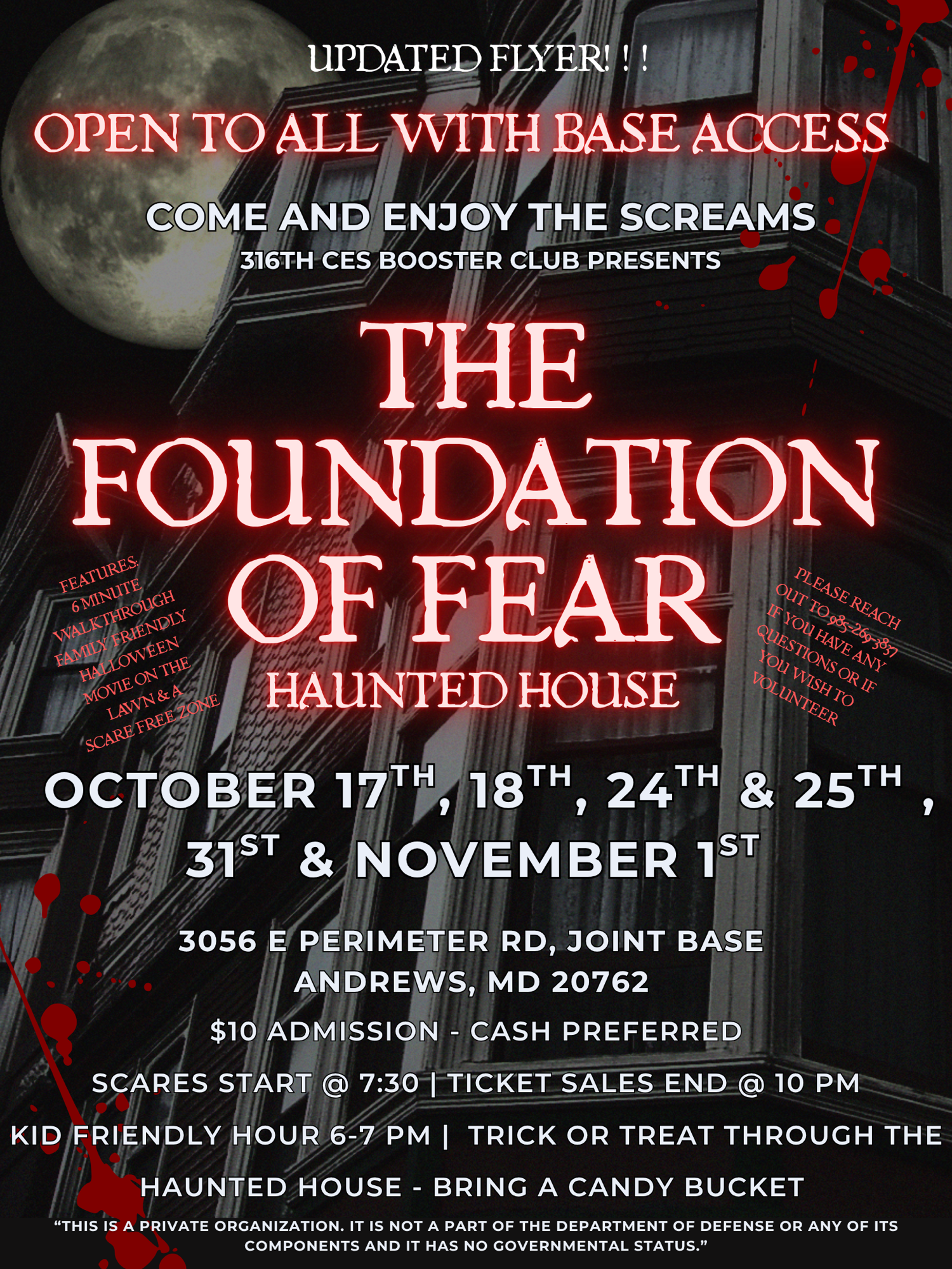 The Foundation of Fear - Haunted House