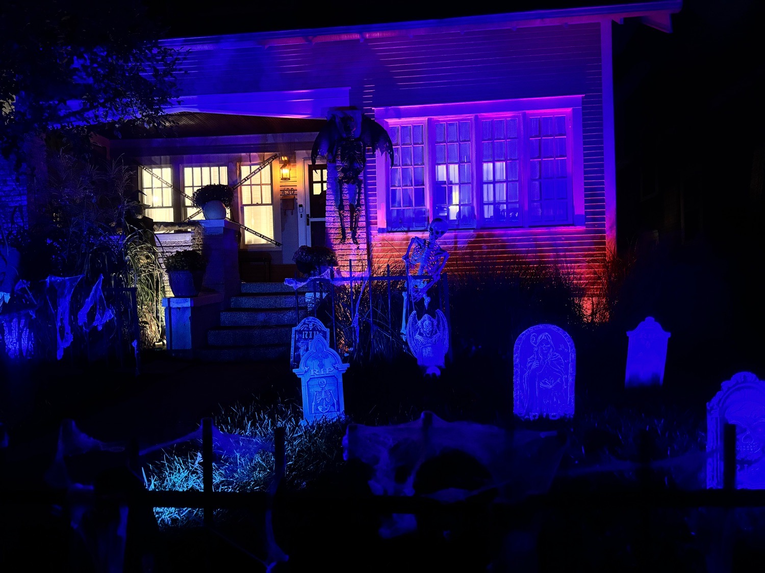 Haunted graveyard