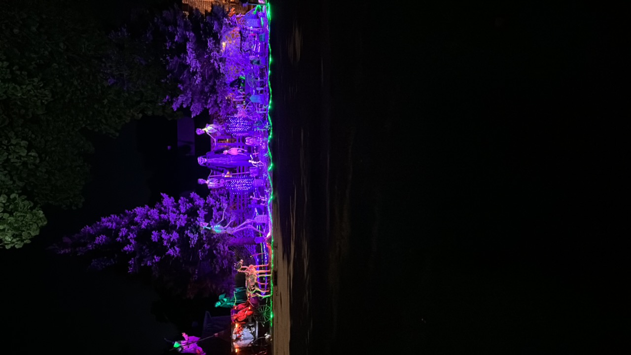 Red Barn House Halloween