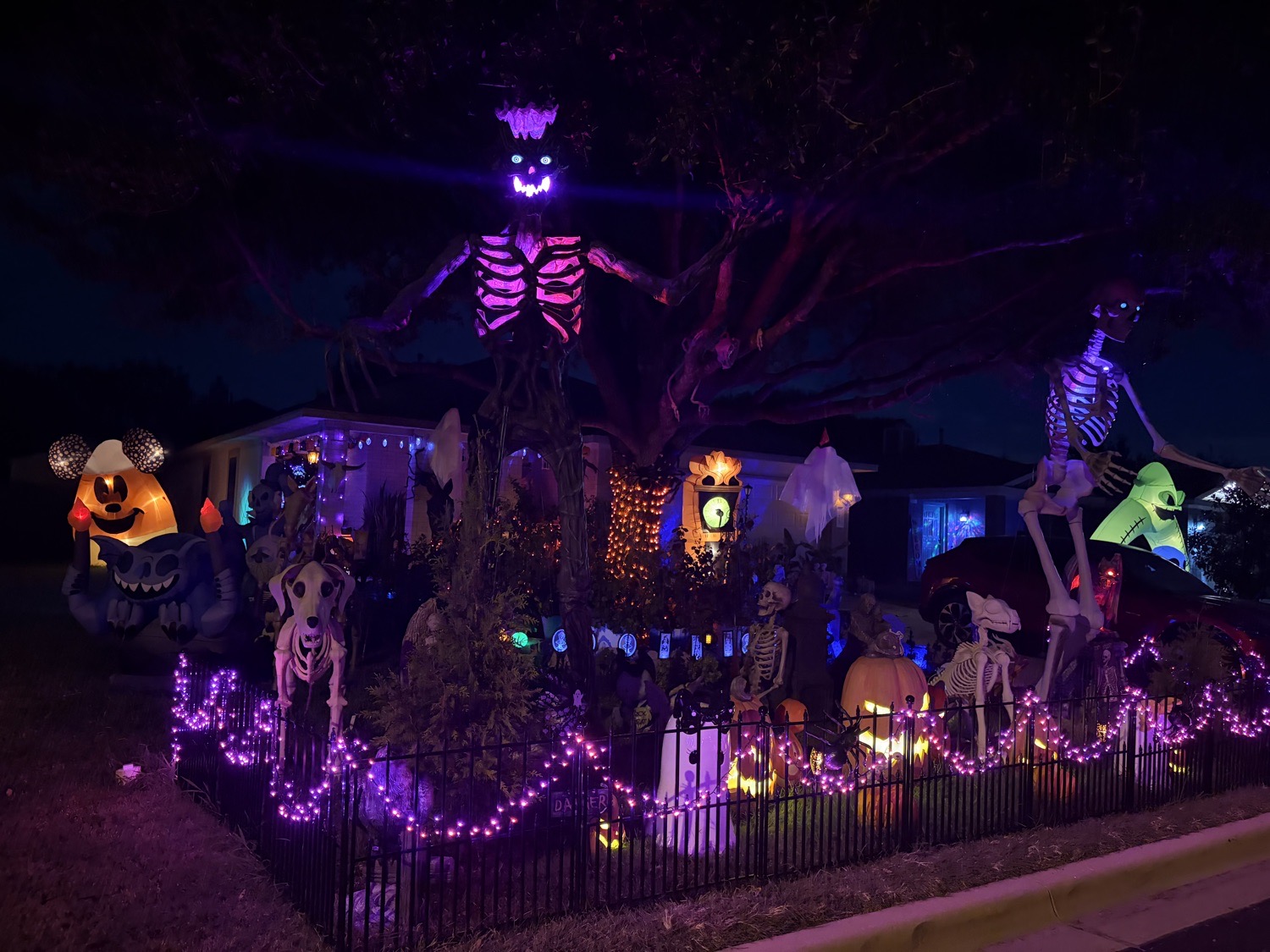 Decorated for Halloween
