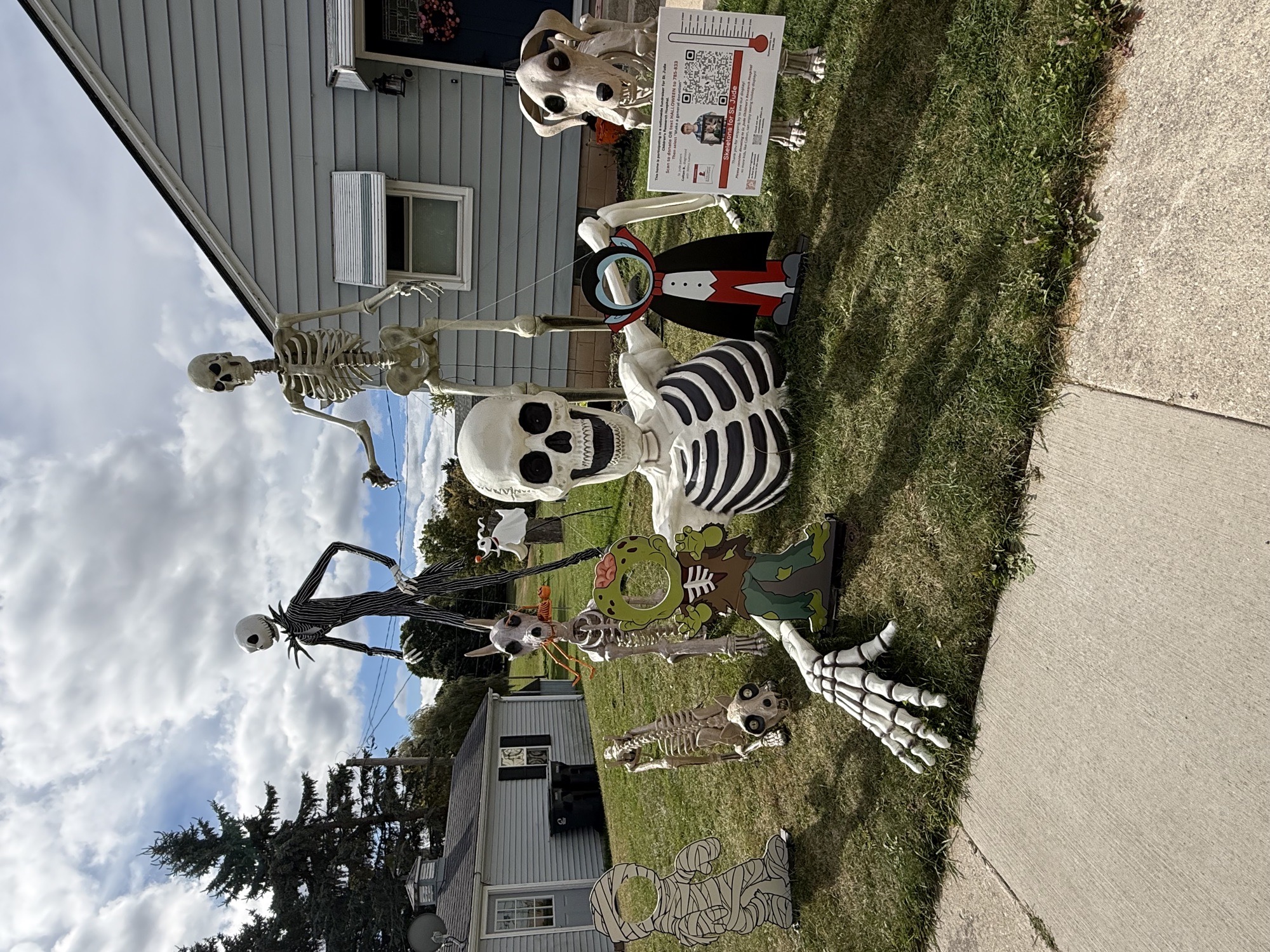 Skeleton takeover on Leavens