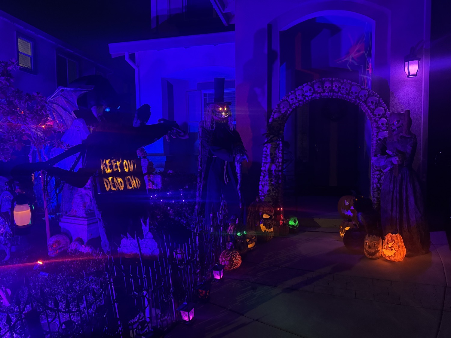 Cemetery And Pumpkin Patch On Guild
