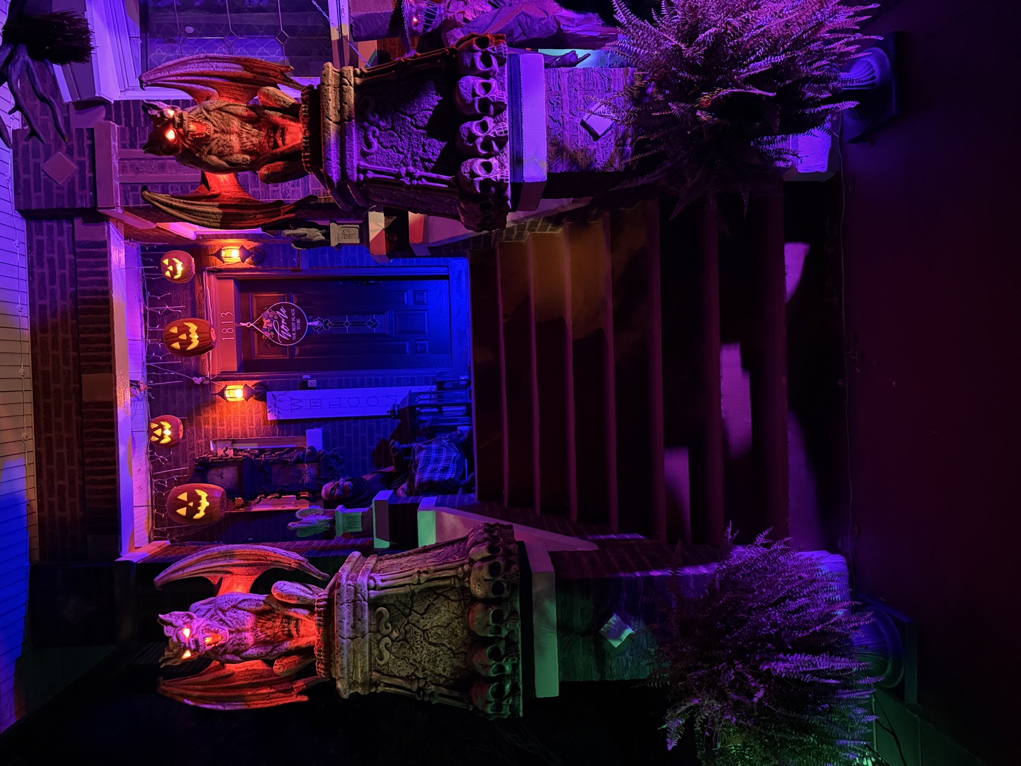 HAUNTED FRONT YARD