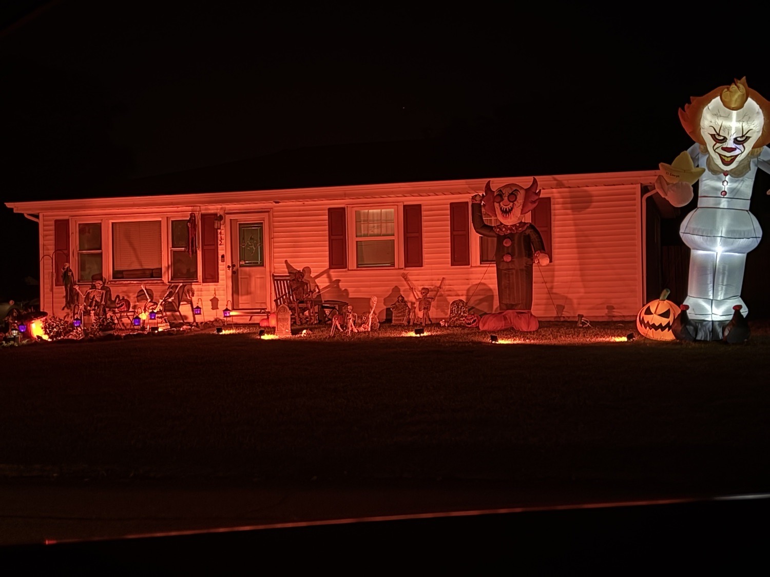 Clowns In The Graveyard Display