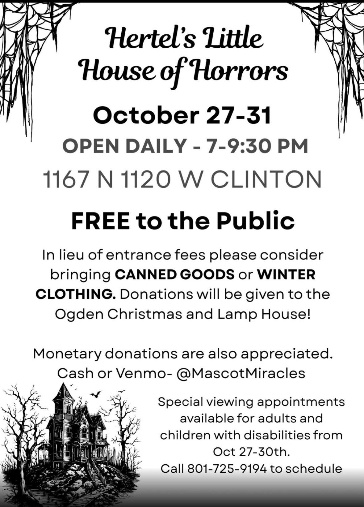 Hertel’s Little House Of Horrors