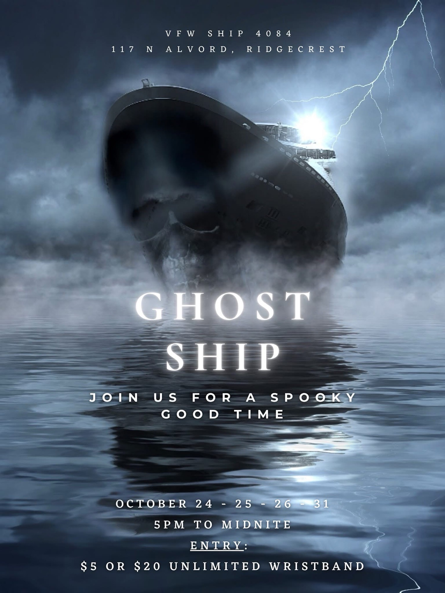 VFW Ship 4074 Ghost Ship